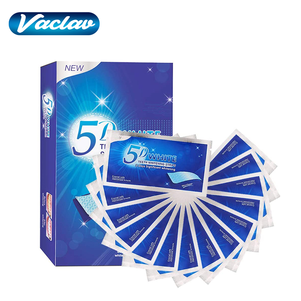 Teeth Whitening Remedies - 5D White Teeth Whitening Strip Whitening