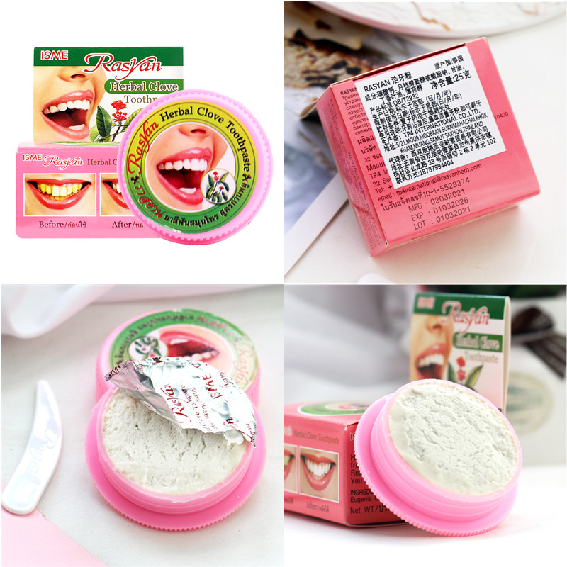 Thailand RASYAN Herbal Clove T - Teeth Whitening Thailand 评论和价格
