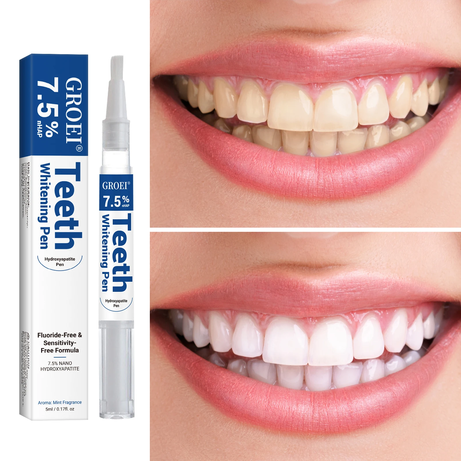 Hydroxyapatite Tooth Whitening - Teeth Paint Whitening 评论和价格