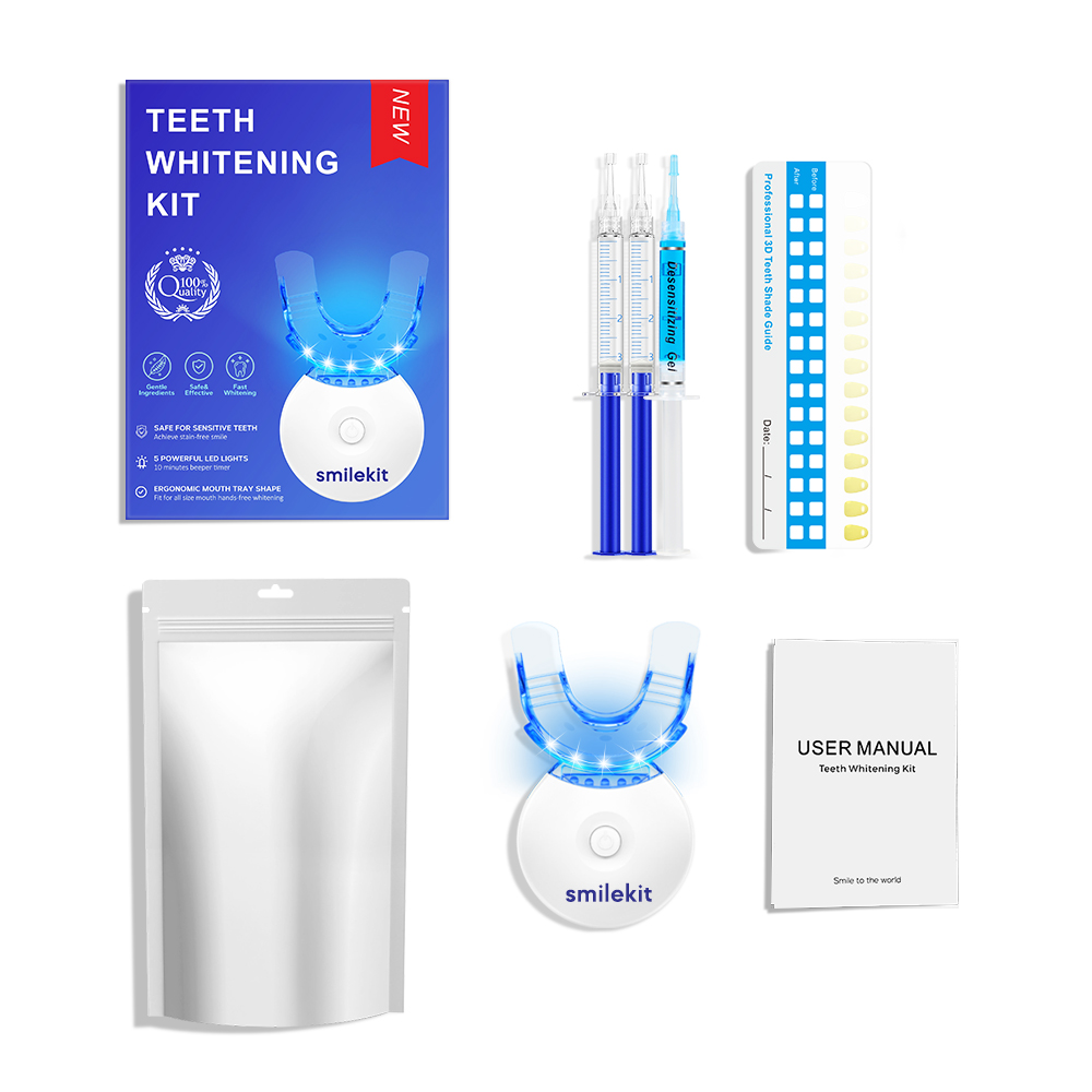 Teeth Whitening Kit - 5X LED L - Teeth Whitening Remedies 评论和价格
