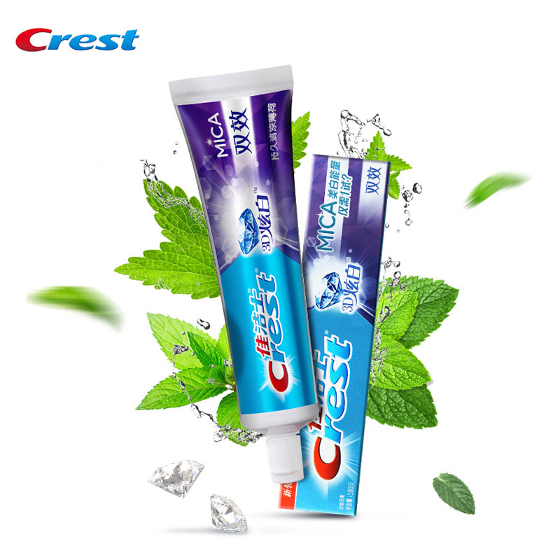 Crest 3D MICA Toothpaste Fluor - Teeth Paint Whitening 评论和价格