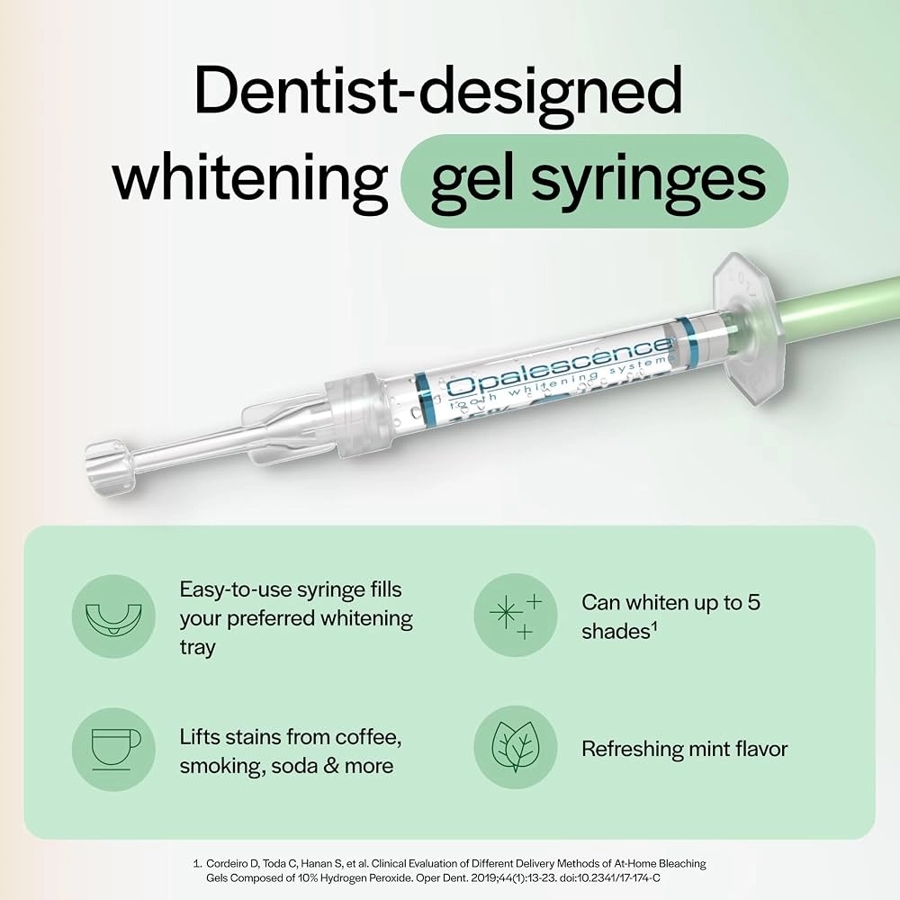 Opalescence Mint Flavor Tooth  - Teeth Whitening Gel Opalescence 评论和价格