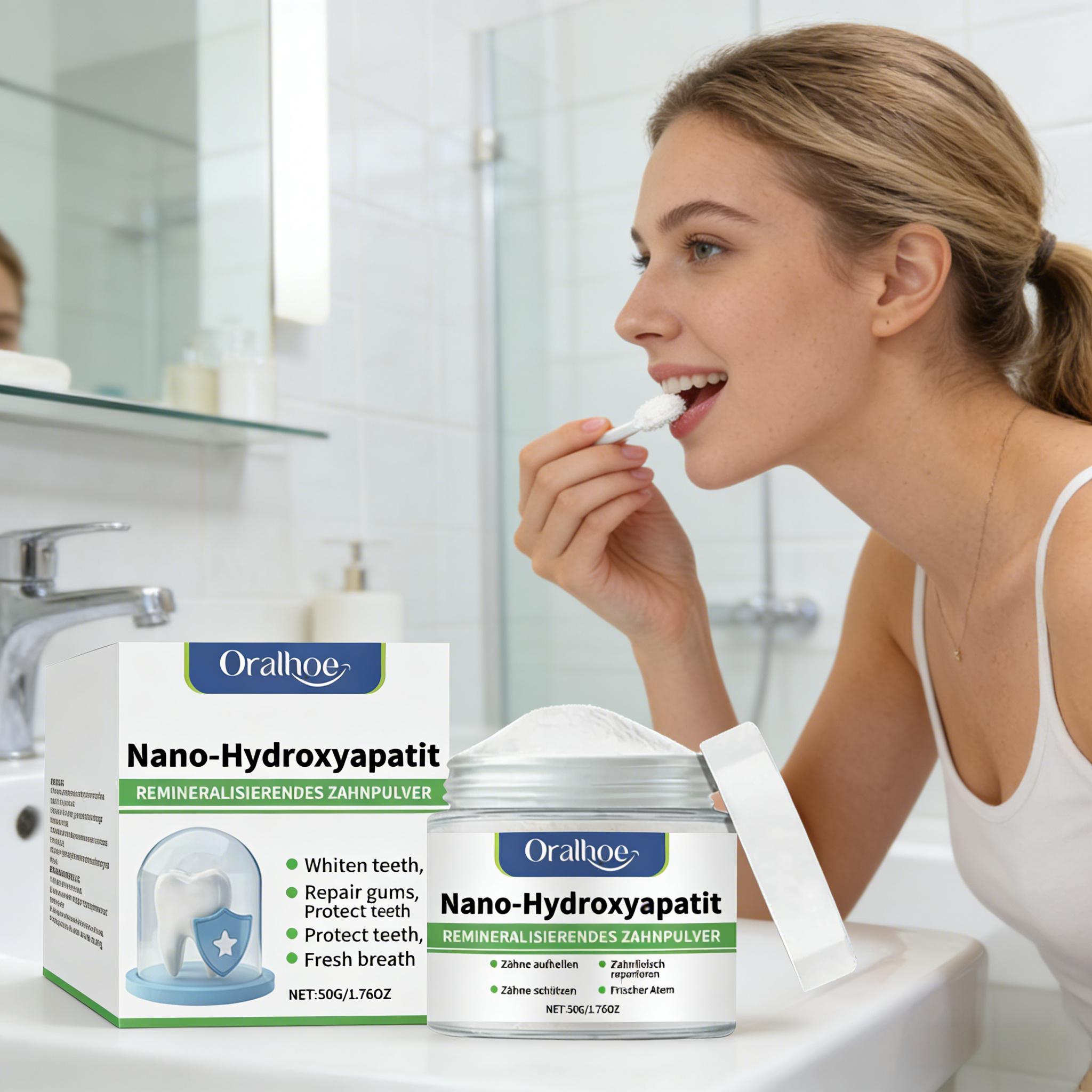 Oralhoe Whitening Tooth Powder - Teeth Whitening Powder 评论和价格