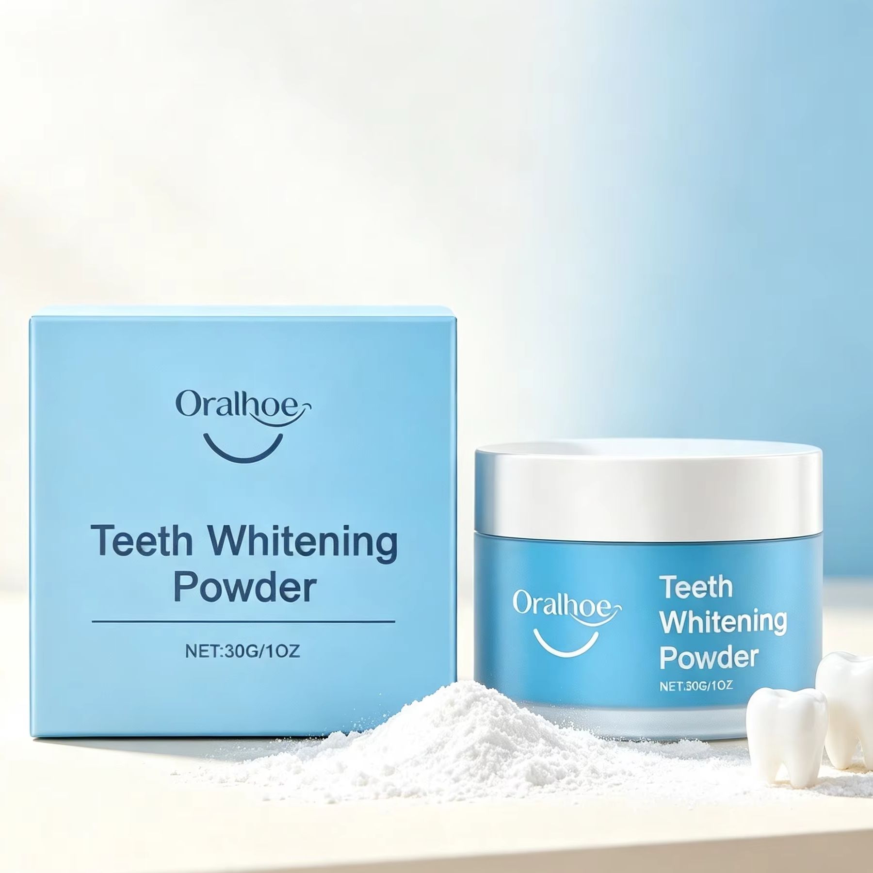 Oralhoe Tooth Powder for Brush - Teeth Whitening Powder 评论和价格